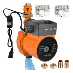 EVERSO - Bomba De Agua Presión Calefon 260w 50lmin Silenciosa Hogar