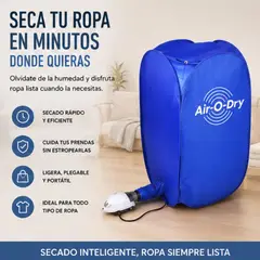 MOVI - Secadora de Ropa Portátil. Ropa Seca en Menos Tiempo, Donde la Necesites