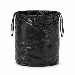 GENERICO - Bolsas de basura negras con cordón, resistentes, 20L hogar 6 rollos 90 unidades