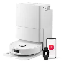 JONR - Roborock QR798 Robot Aspirador y trapeador con Base Inteligente, 10.000 Pa