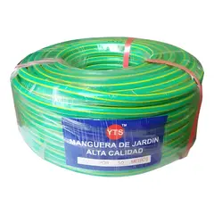 GENERICO - Manguera jardín flexible - reforzada - 12 pulgada 50