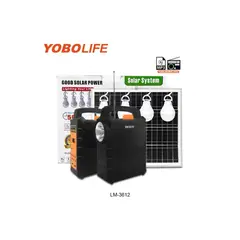 MOVI - - KIT SOLAR 50HRS, 4 AMPOLLETAS LED, RADIO, BLUETOOTH, CARGAR TABLET, LAPTOP, VENTILADOR 12V