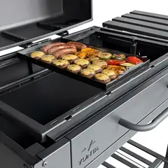 YUNTA - Plancha Enlozada para Parrilla Siete Fuegos Accesorio Original