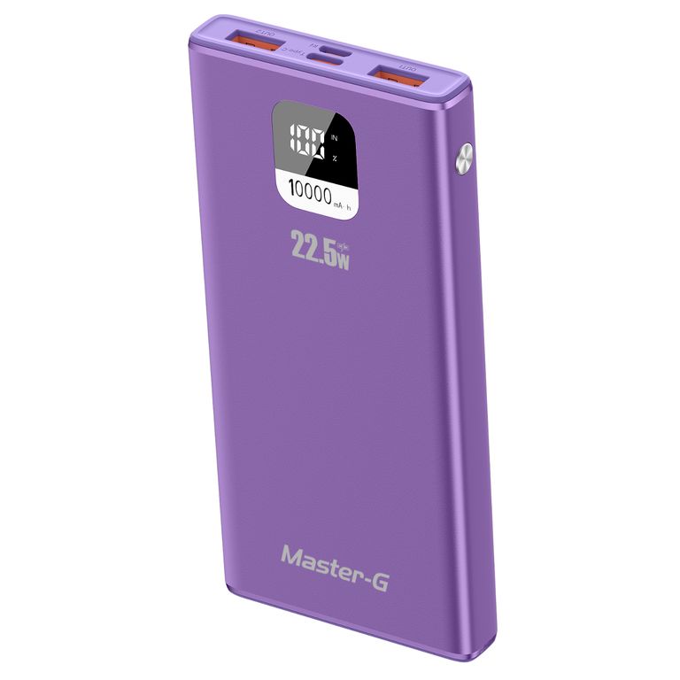 Batería Externa Power Bank 10000 Mah 22.5W UCP10MPD Morada a $17.990