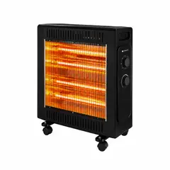 VERKEN - Estufa Calefactor Cuarzo Eléctrica Orión 2000W