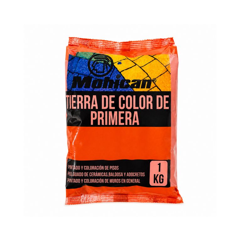 Tierra De Color Rojo De Primera Bolsa 1 Kg