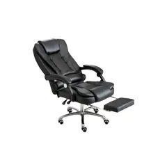 BABYLUNA - Silla Ejecutiva Ergonómica con Masaje y Reposapiés, de Eco Cuero