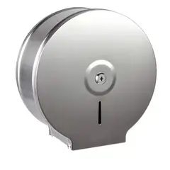 GENERICO - Dispensador De Papel Higiénico Acero Inoxidable Con Llave