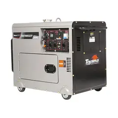 TOYAMA - Generador 6.2kwa 220v Diesel partida eléctrica