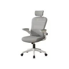 BABYLUNA - Silla Escritorio Ergonómica con Reposacabezas Apoyabrazos Ajustables y Malla Transpirable