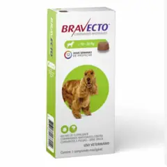 MSD - BRAVECTO PERRO DE 10 A 20 K 90 DIAS