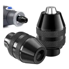 GENERICO - Mandril Porta Brocas, Chuck Compatible Con Dremel 3000, 4000