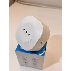 GENERICO - Enchufe Inteligente Wifi Domotica Color Blanco