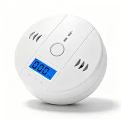TSKY CHILE SHOPPING - Detector de Monóxido de Carbono Pantalla LCD Alarma Sonora Seguridad para Hogar