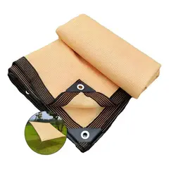 GENERICO - Toldo Vela Rectangular 6x8 Toldos Para Terraza Jardín Malla