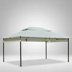 GENERICO - Techo Tela 300x400 - Gazebo Pérgola Romana Estilo Clásico