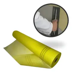 GENERICO - Malla Fibra Vidrio 1 X 50 Mts Para Revestimiento Eifs