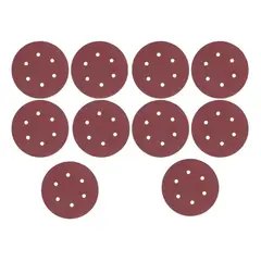 GENERICO - 10x Discos De Lijas Orbital De 9 Pulgadas 225mm Grano 120