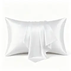 TSKY CHILE SHOPPING - Fundas de Almohada Seda de Morera 50x75cm Cuidado Piel y Cabello Antiarrugas 1ud