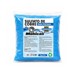 MOHICAN - Sulfato De Cobre Alguicida Para Piscinas 500gr