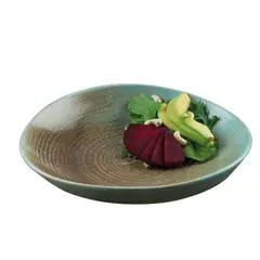 BONNA - Plato Porcelana Coral Hondo 26Cm Set 6 unidades