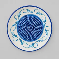 CAP DOR - Plato Rallador Cerámica Azul