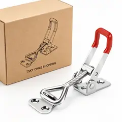 TSKY CHILE SHOPPING - Prensa Rapida Tipo Clamp Articulada Metalica Alta Resistencia 250kg Acero inoxidable 304