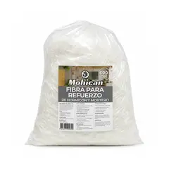 MOHICAN - Fibra Para Refuerzo De Hormigón Y Mortero 600grs