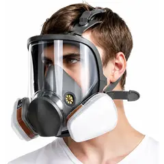 GENERICO - Mascara Full Face 6800 Alta Seguridad Gases Químicos