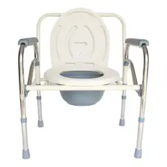 GENERICO - Silla De Baño Portátil 3 En 1 Plegable Y Ajustable