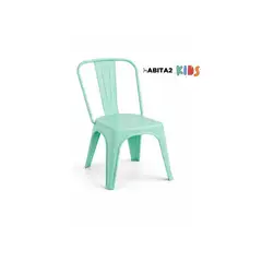 HABITA2 CHILE - Silla Infantil Estilo Tolix Resistente