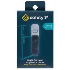 SAFETY 1ST - Traba Multiuso 2 Unidades Negra Ajustable
