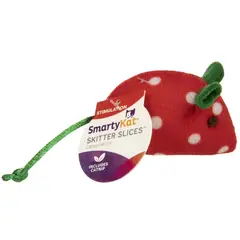 GATO - Juguete SmartyKat Skitter Slices Ratón Catnip Multicolor