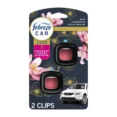FEBREZE - Aromatizante Auto Cherry Blossom 2 Clips Vent