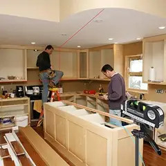LASER - Nivel Láser AikTryee Multipropasito Cinta 8ft Manual Rojo