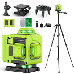 LASER - Nivel Láser CinusLinus 4D 16 Líneas 360a Autonivelante Trípode