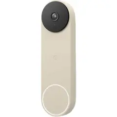 GOOGLE - Timbre Inteligente Nest Doorbell Battery Linen HD WiFi