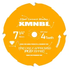 GENERICO - Disco Sierra Xmnbl 714 Pulgadas 4 Dientes PCD Cemento