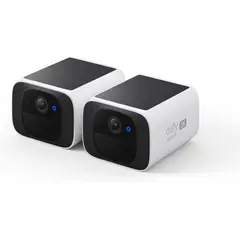 EUFY - Cámara Seguridad SoloCam S220 2K Solar 2 Unidades WiFi