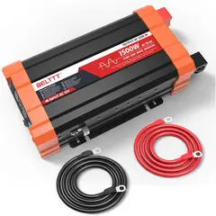 PURE - Inversor Onda Puré BELTTT 1500W 12V a 120V LCD