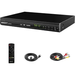 BLU - Reproductor Ray DVD WISCENT WTB978 Full HD 1080p HDMI