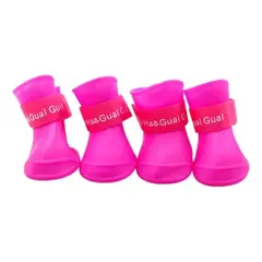 METALFER - Botas Zapatos Antideslizante Impermeable Mascota Perro S