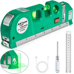 LASER - Nivel Láser AikTryee Pro4 Verde Recargable USB