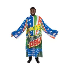 MANTA - Poncho Snuggie Mountain Dew Nylon Transpirable