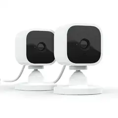 BLINK - Cámara Interior Mini 1080p Pack 2 Blanca Alexa