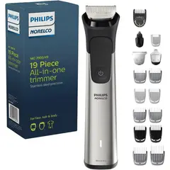PHILIPS - Recortadora Barba Multigroom 7000 21pc Impermeable