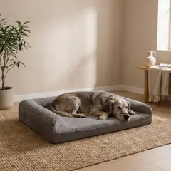 GENERICO - Cama Ortopedica Para Perros Donnas Motion Care Gris L