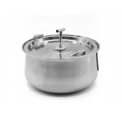 GENERICO - Bebedero Gato Acero Inoxidable Fuente Agua 4 Litros Usb