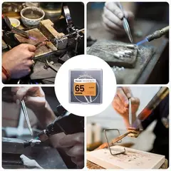 GENERICO - Alambre Soldadura Plata Wacjak 26AWG 5ft 65 Easy Solder