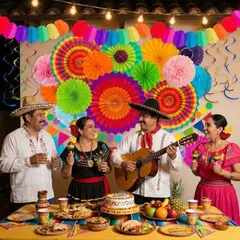 FIESTA - Set Decoración Moon Boat 35 Piezas Cinco De Mayo